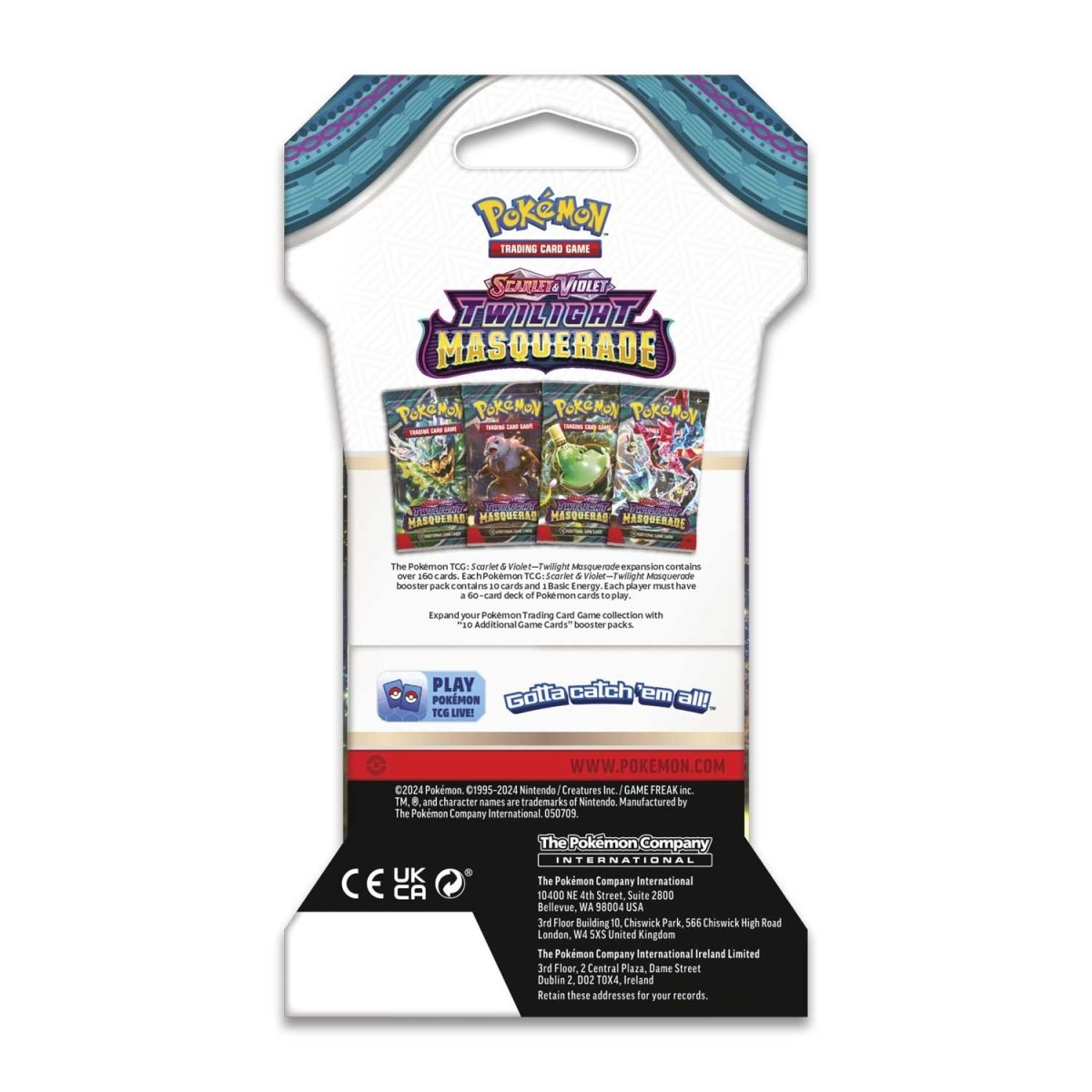 Twilight Masquerade Sleeved Booster Pack (10 Cards)